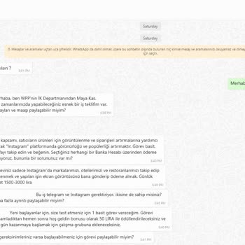 Telegram Ve WhatsApp Üzerinden Görev Yap Para Kazan