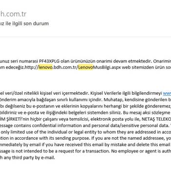 Lenovo Bilgisayar Lenovo Ideapad Ayıplı Ürün