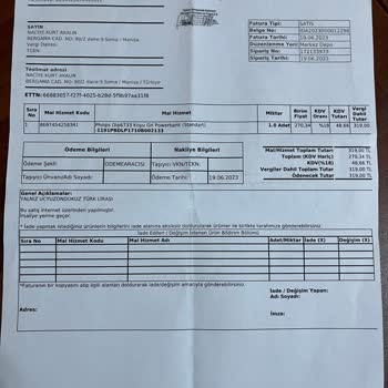 Pazarama Sitesi Üzerinden Almış Olduğum Arızalı Powerbank Hk.