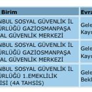 SGK 03/03/2023 Tarihli Emekli Maaşı Talebim!
