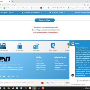 epin.com.tr Para İademi Gerçekleştirmiyor!