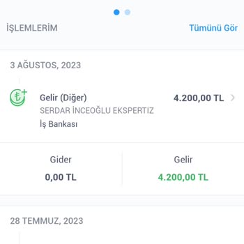 İş Bankası Konut Kredisi İptali Exper Ücretinin Geri Yatmaması