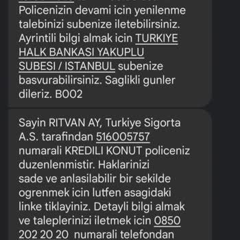 Halkbank İzinsiz Poliçe Yenilenmesi Ve Para Çekilmesi