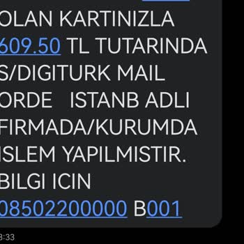 Digiturk İsteğim Dışında Para Çekti