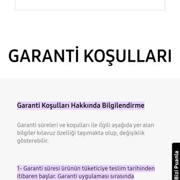 Samsung Marka Garanti Sorunsalı.