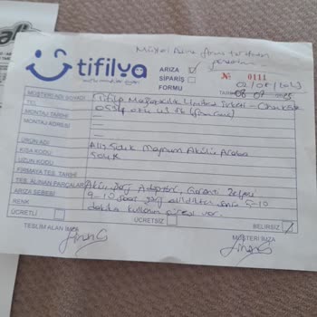 TİFİLYA Akülü Araç Arızalı