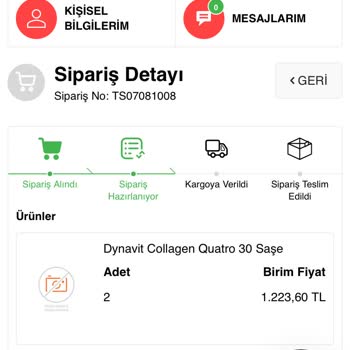 Eczanedeyim.com Ürünüm Kargoya Verilmedi Ve İletişim Numarası Yok