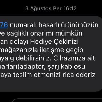 Media Markt Huawei FreeBuds 4i Kulaklığımın Arızasının Giderilmemesi