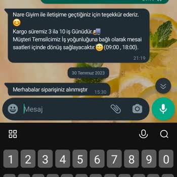 Nare Giyim Ortada Bir Ürünün Olup Olmadığı Şüphesi