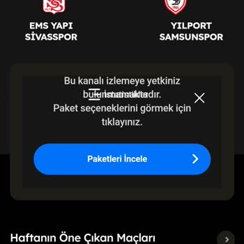 TOD Tv Taraftar Paketi Aldım Maçı İzleyemedim