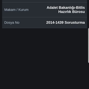 Adalet Bakanlığı Aracımın Üstümdeki İhtiyatı Tedbir Kaldırılması