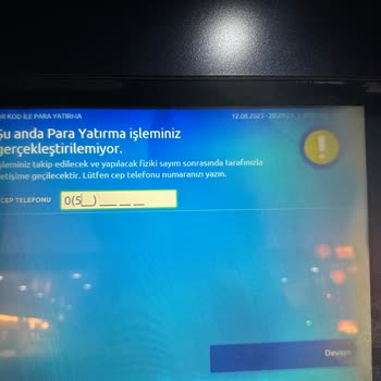 Yapı Kredi Bankası ATM Para Sıkışması