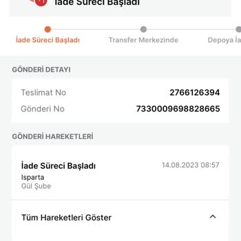 Trendyol Express Kargolarım İsteğim Dışında İade Ediliyor