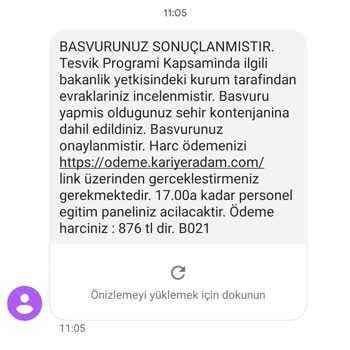 Teşvik Programı Kişisel Bilgilerimi Aldı