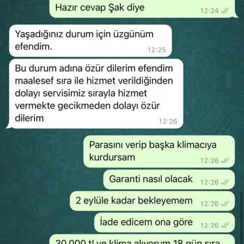 LG Marka Klima 18 Gün Montaj Sırası Veriyor Ocakta Taksalar Daha İyi