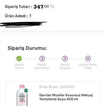 Gratis Siparişim Hala Hazırlanmadı