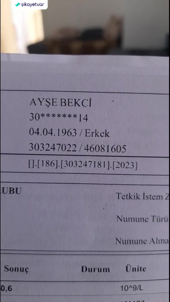 Elazığ Fethi Sekin Şehir Hastanesi Bayan Olduğumu Görerek Erkek Yazılmış videonun kapak resmi