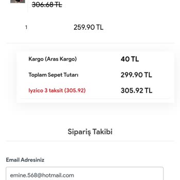 Sindimoda İade Edilmeyen Ürün Bedeli