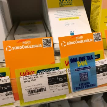 Watsons 14 Burda Etiket Ve Kasa Fiyat Farkı