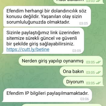 Betine 15dk Da Hesaptaki Bakiyem Bilgim Dışında Sıfırlanmış
