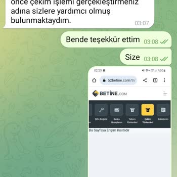 Betine 15dk Da Hesaptaki Bakiyem Bilgim Dışında Sıfırlanmış