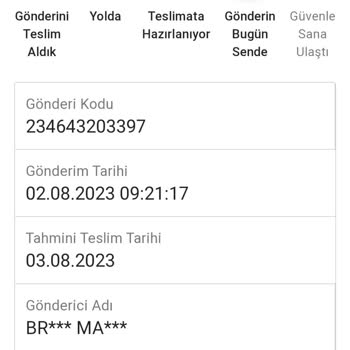 Altınyıldız Ve Sendeo Kargo İkilisi Pişmanlıktır