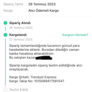 Trendyol Express Ürünüm Kayıp Be Açıklama Yok