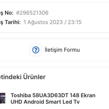 Migros Hasarlı Televizyon İadesi