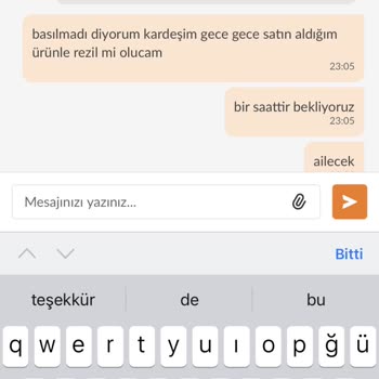Beylerbeyi Profiterol Teslim Edilmeyen Ürün Teslim Edildi Denildi. Ücret İadesi Yapılmadı