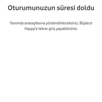 Vodafone Yanımda Uygulama Hatası