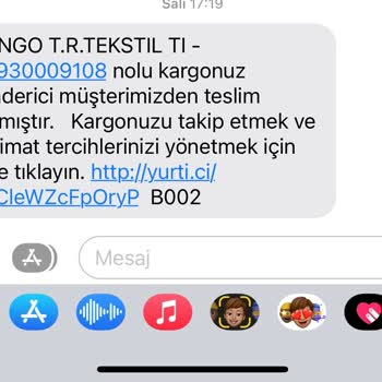 Yurtiçi Kargo Çayeli Şubesi Sorumsuzluğu