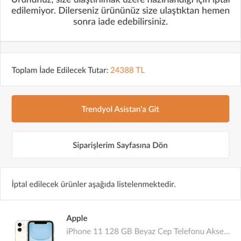 Trendyol Siparişimi Hem Kargoya Vermiyor Hem De İptal Etmiyor