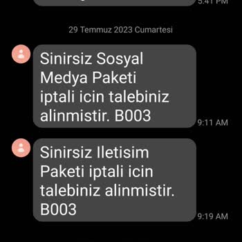 Vodafone Fazla Fatura Ücreti