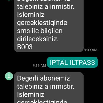 Vodafone Fazla Fatura Ücreti