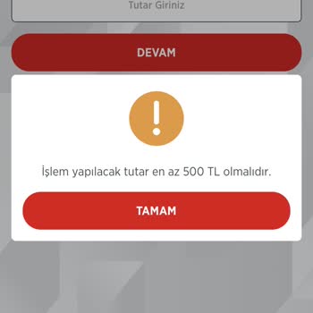 Ziraat Bankası Borsa Hesabına En Az 500 TL Alt Limitli Para Aktarma