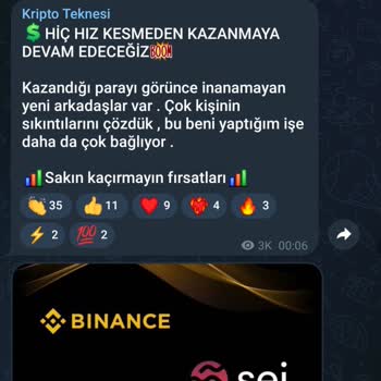 Kripto Paralar Kripto Teknesi Telegram Kanalı