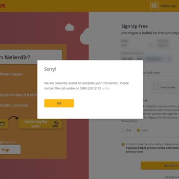 Pegasus Müşteri Hizmetlerine Ulaşmak Ve Destek Almak İmkansız