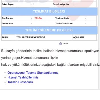 Aras Kargo Kargomu Getirmiyor. 5 Gündür Kargo Sadece Yolda Gözüküyor