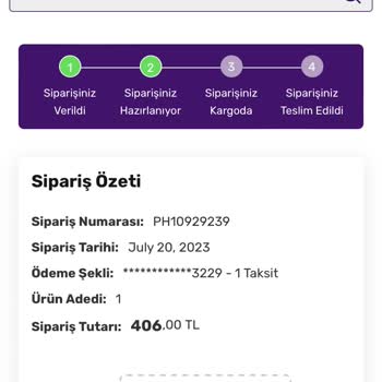 Gratis Ürün Gelmemesi İlgisizlik