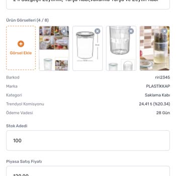 Trendyol'da Sorunlu Ürün Yükleme