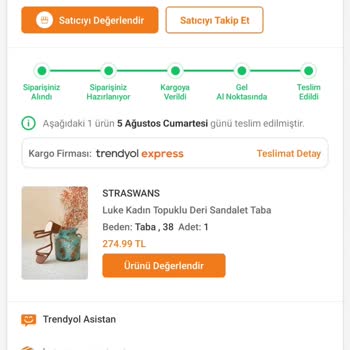 Trendyol Yanlış Ürün Gönderimi Ücret İadesi Yapmıyorlar
