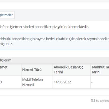 Vodafone Askercell Sivil Hatta Çevirme Problemi