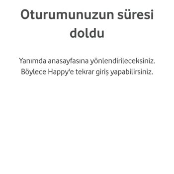 Vodafone Hediye Çarkı Kullanım Süresi Doldu Uyarısı Veriyor