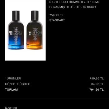 Zara Ve Anlaşmalı Kargosu İle İmtihanım