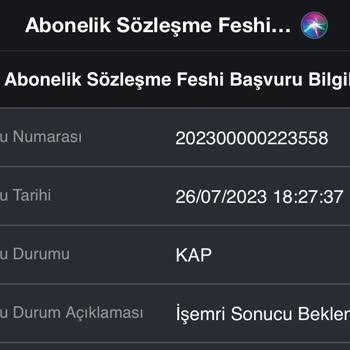 İZSU E Devlet İptal