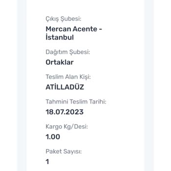 Trendyol Bana Ulaşmayan Kargo