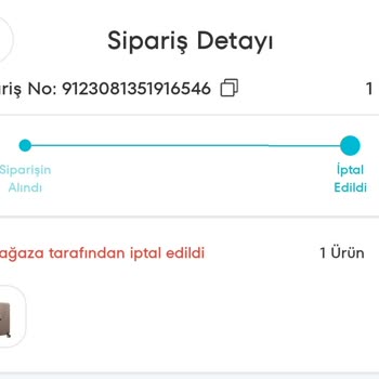 A101 Sipariş İptali Kafasına Göre
