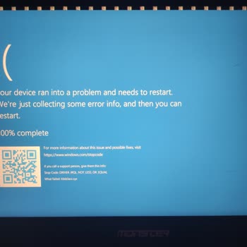 Monster Abra A5 V16 Mavi Ekran