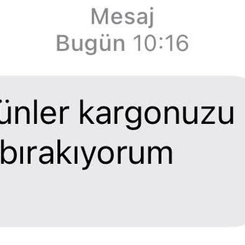 Esenler Sürat Kargo Teslimat Sorunu