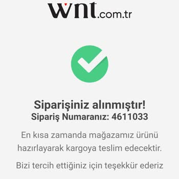 Wnt.com.tr Ne Ücret İadesi Yapıyor Ne De Ürünü Gönderiyor